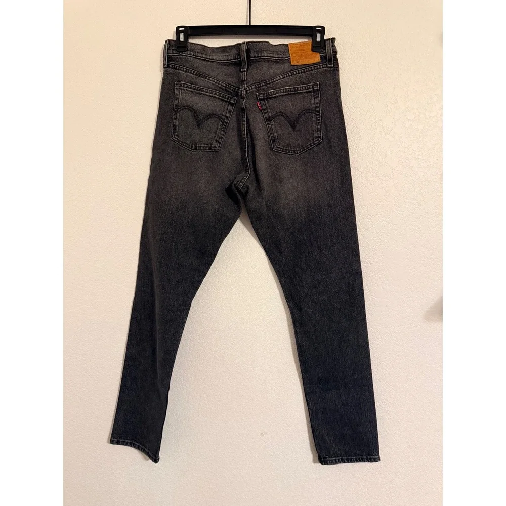 Levis Premium 501‎ Skinny Mens Faded Black Denim Jeans 29502-0063 W29 L30